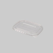 300x transparante PP deksels voor voedselcontainers 500-1000ml, hittebestendig en lekvrij