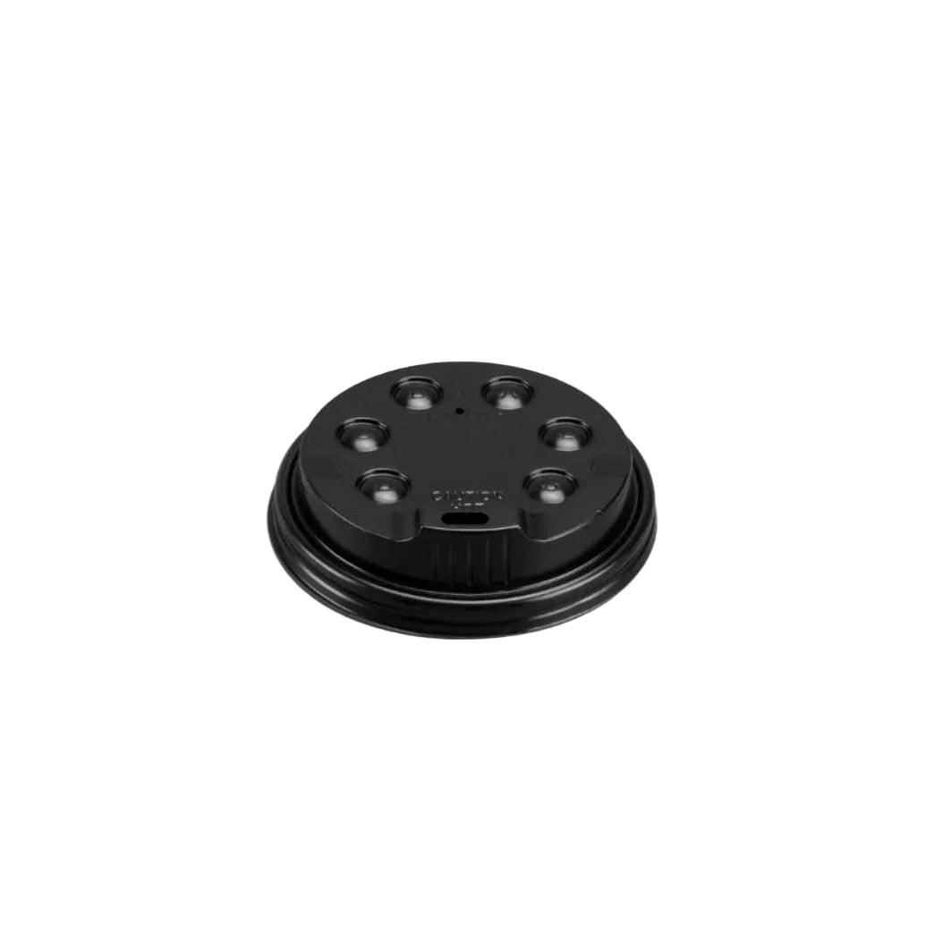 1000x Koffiebeker Deksels Zwart Ø80mm 240ml 8 Oz