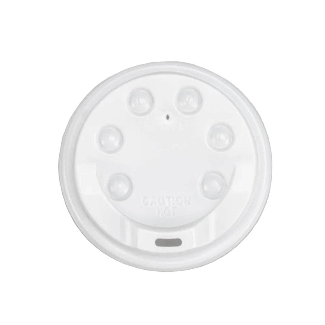 1000x Koffiebeker Deksels Wit Ø80mm 240ml 8 Oz