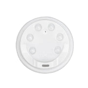 1000x Koffiebeker Deksels Wit Ø80mm 240ml 8 Oz