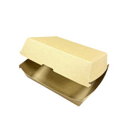 300x Menubox / Hamburgerbak Extra Groot kraft BIO