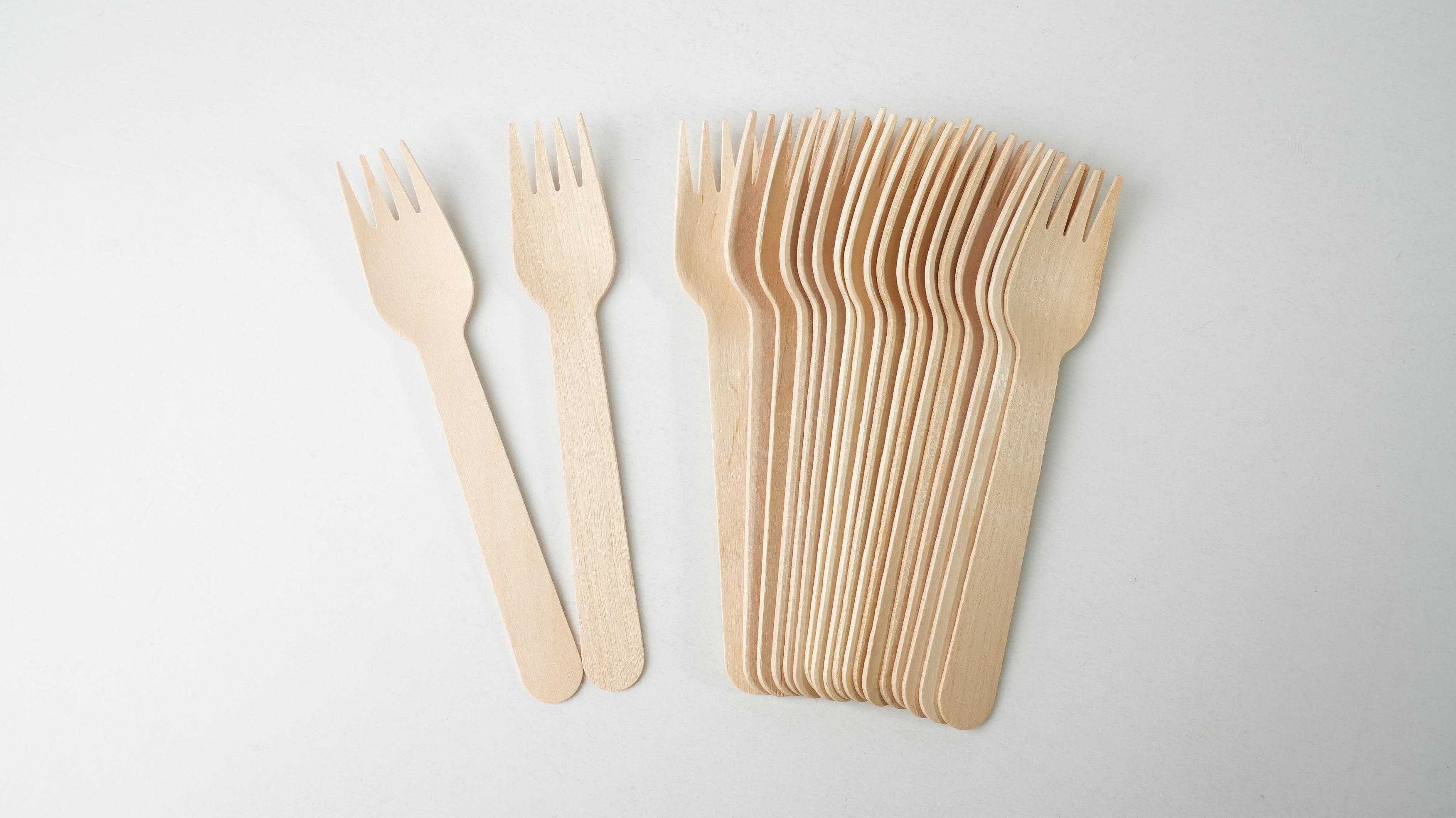 1000x Houten Vork 160mm 100% FSC Biologisch