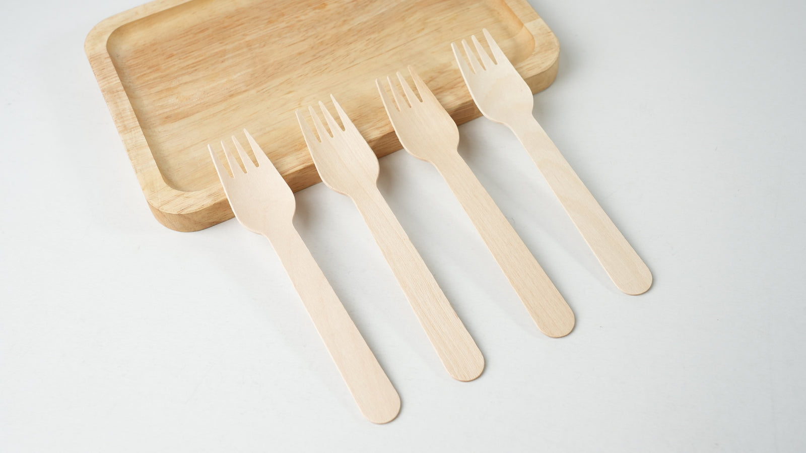 1000x Houten Vork 160mm 100% FSC Biologisch
