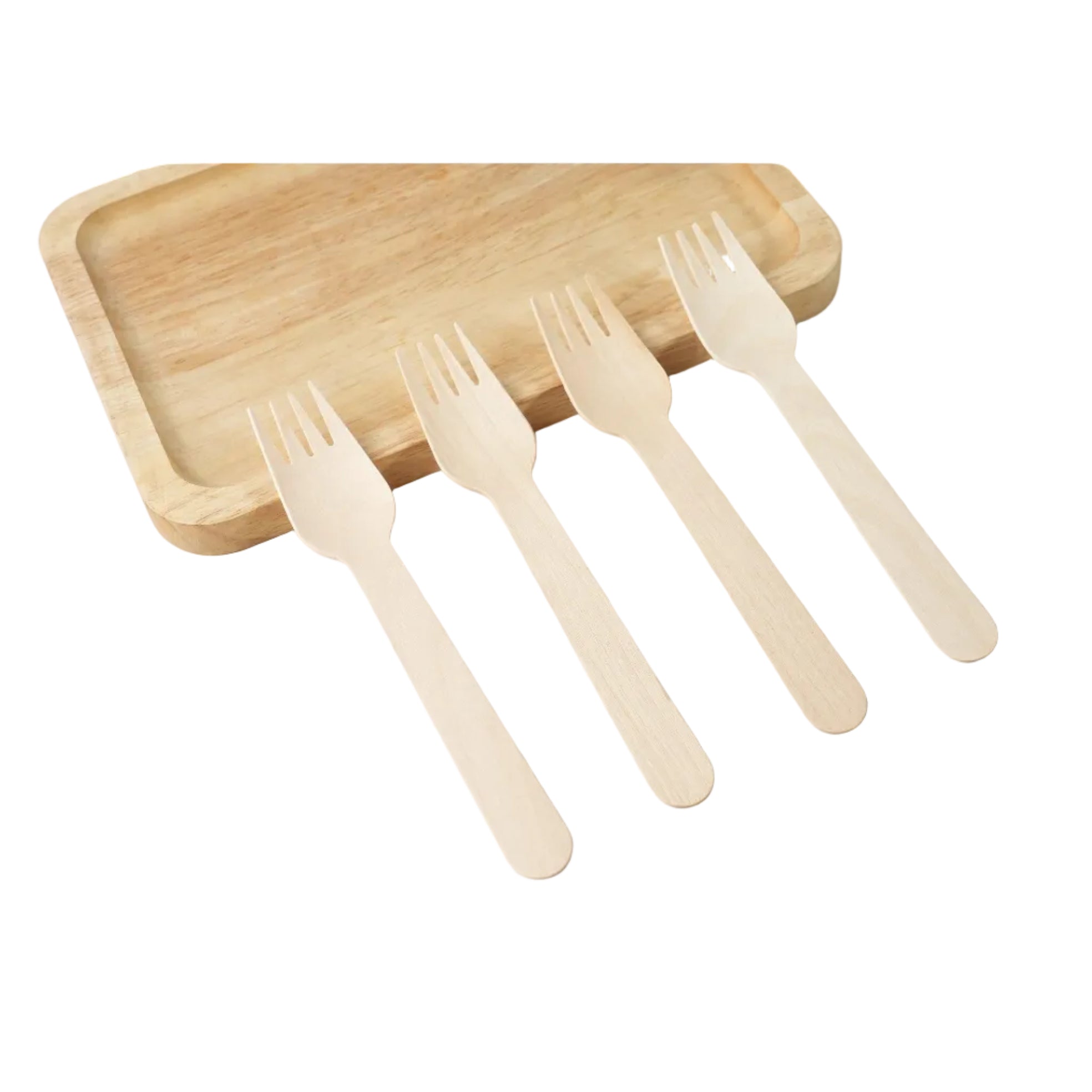 1000x Houten Vork 160mm 100% FSC Biologisch