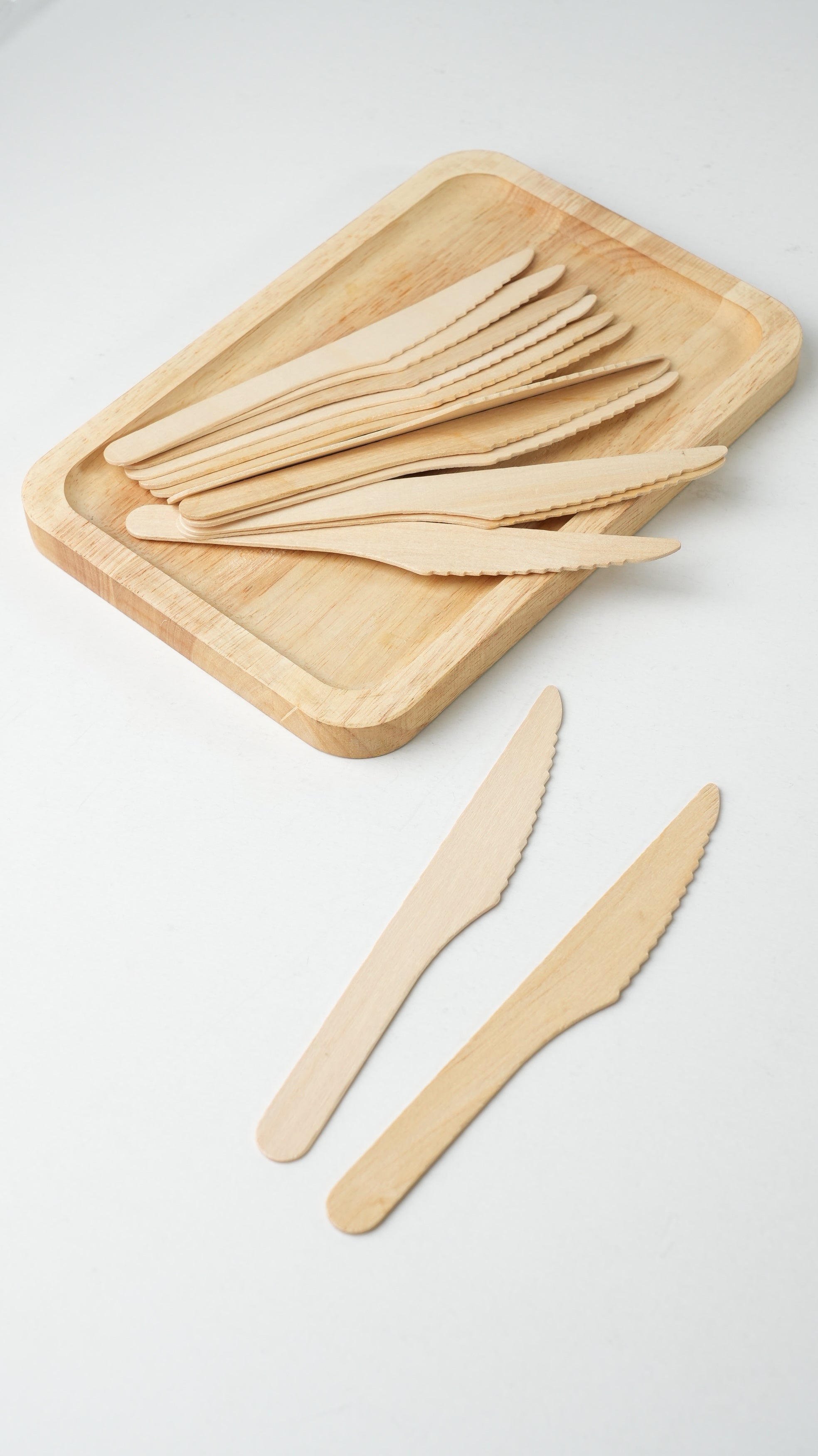 1000x Houten Mes 160mm 100% FSC Biologisch