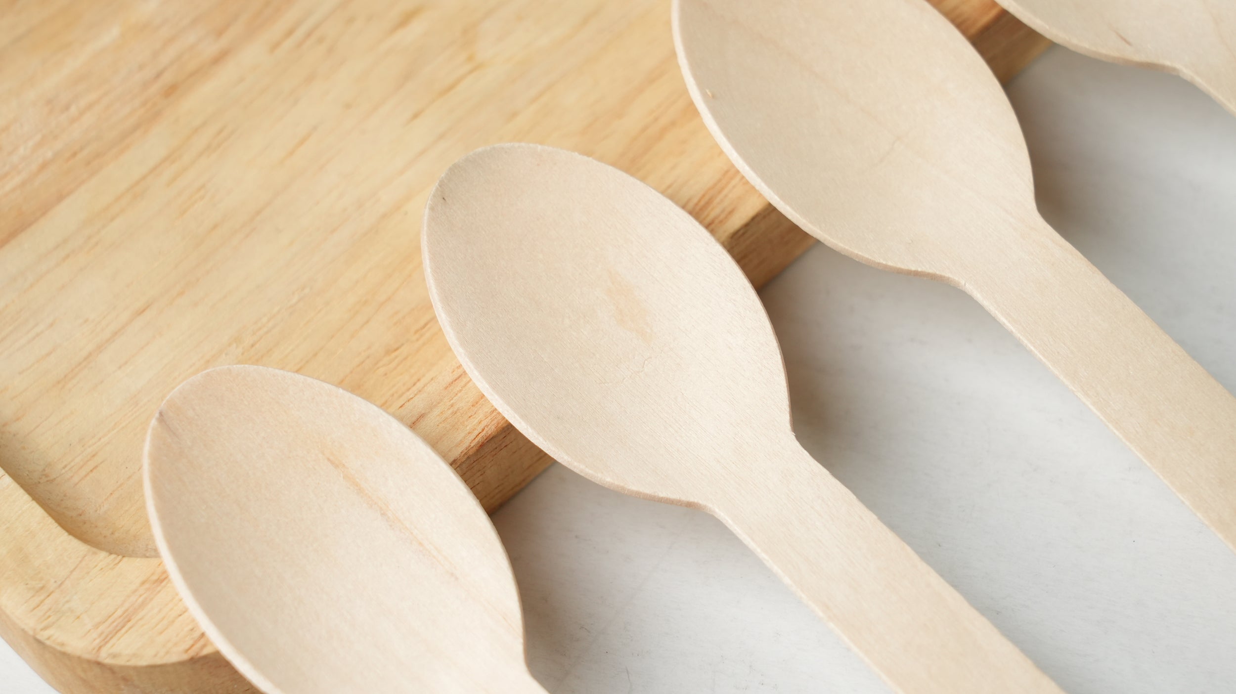 1000x Houten lepel 160mm 100% FSC Biologisch