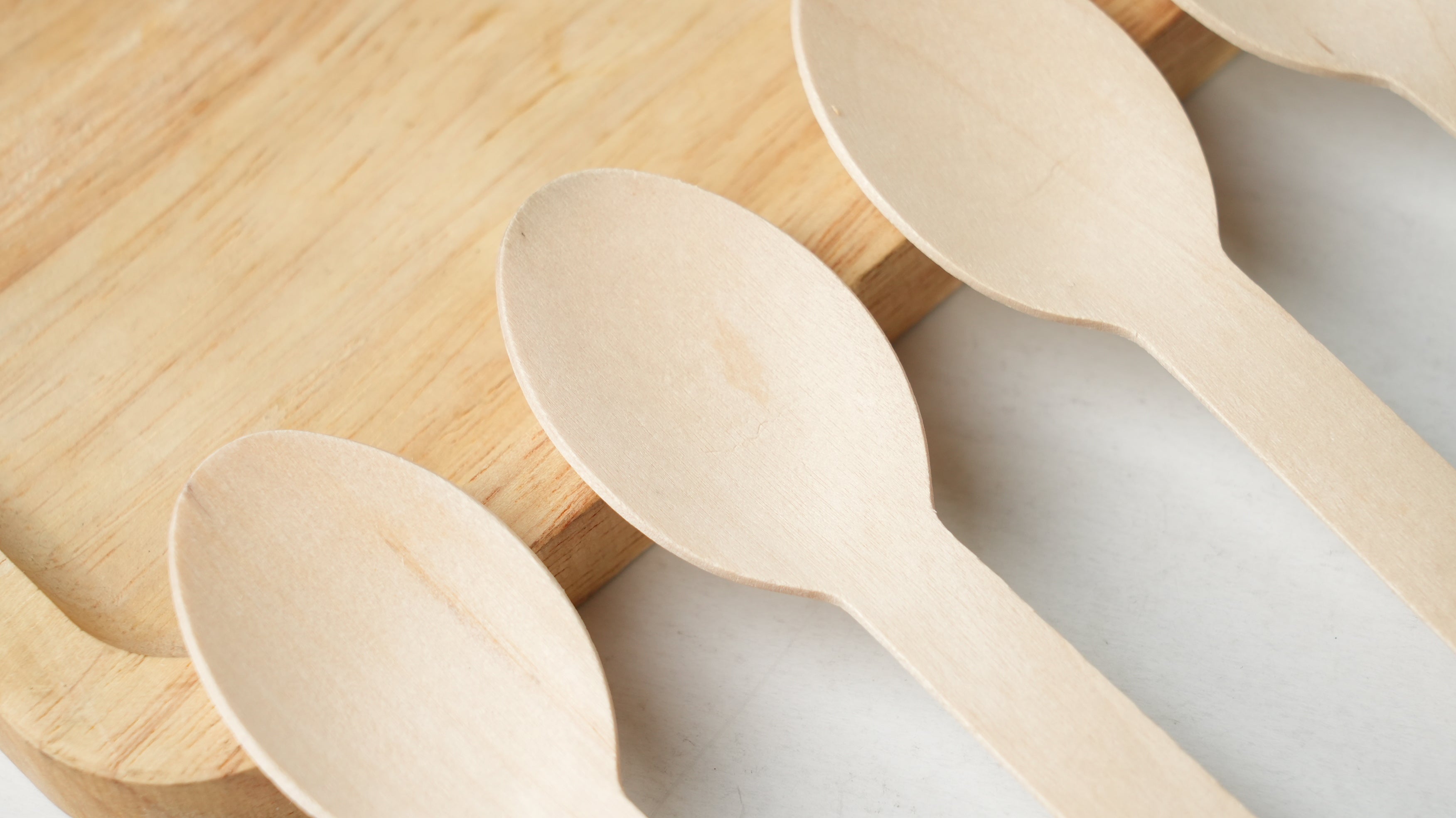 1000x Houten lepel 160mm 100% FSC Biologisch