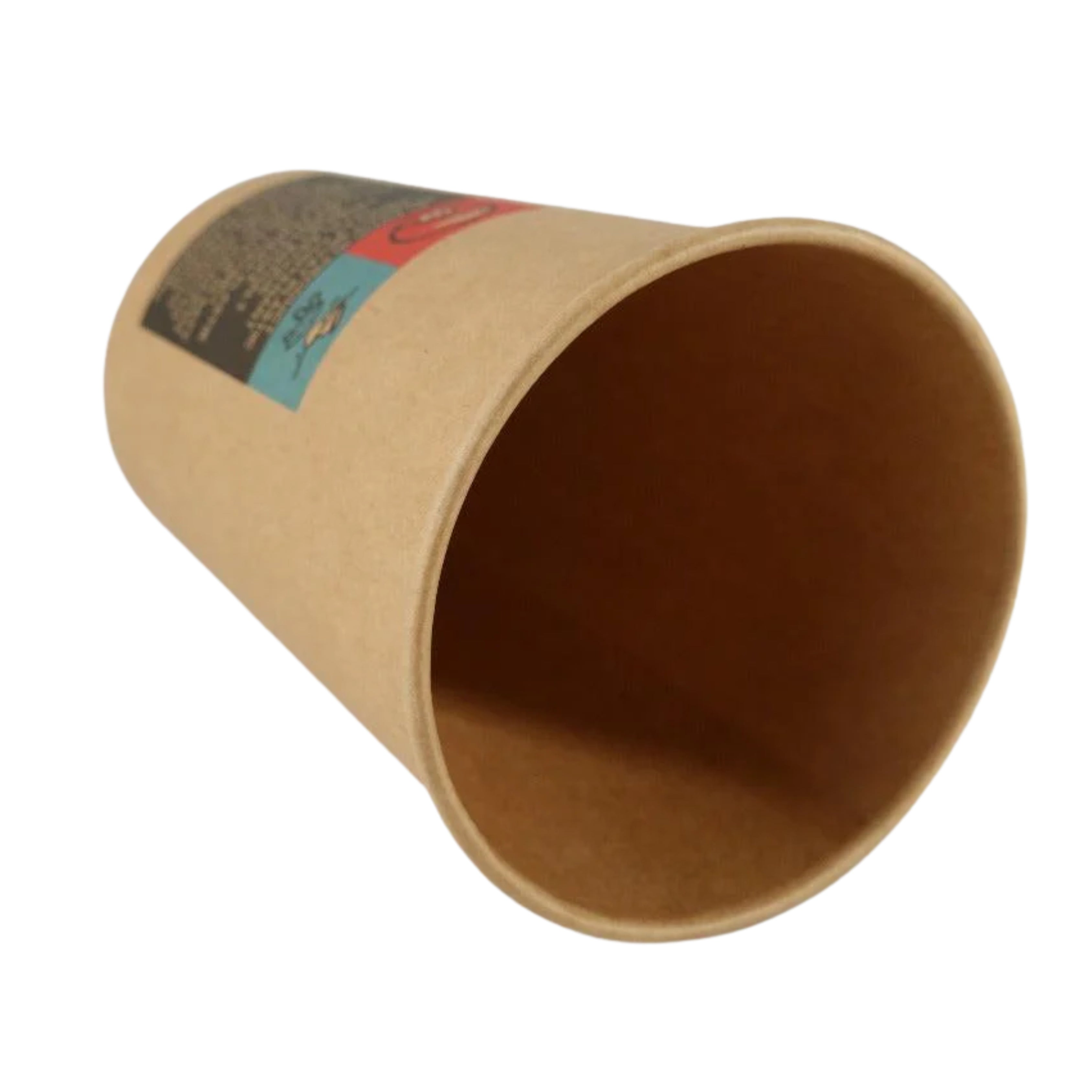 1000x Coffee to go Espresso koffiebeker Nature Kraft 120ml 4oz bruin FSC en BIO