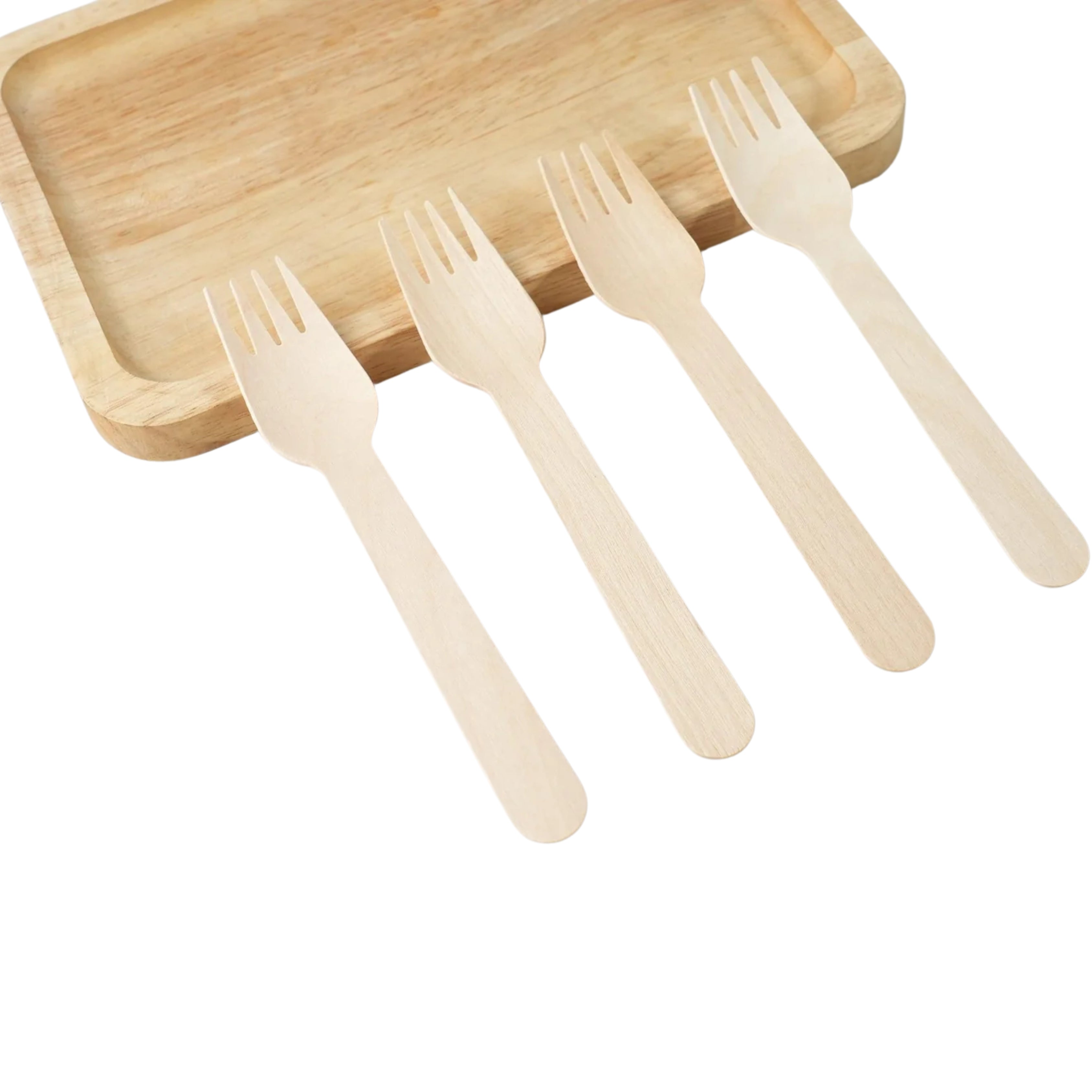 1000x Houten Vork 160mm 100% FSC Biologisch