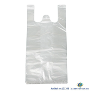 500x Hemddraagtas - 30cm x 60cm - Transparant