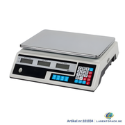 Telweegschaal – 40 kg / 1 g – 23 x 33 cm – 3 LCD Displays