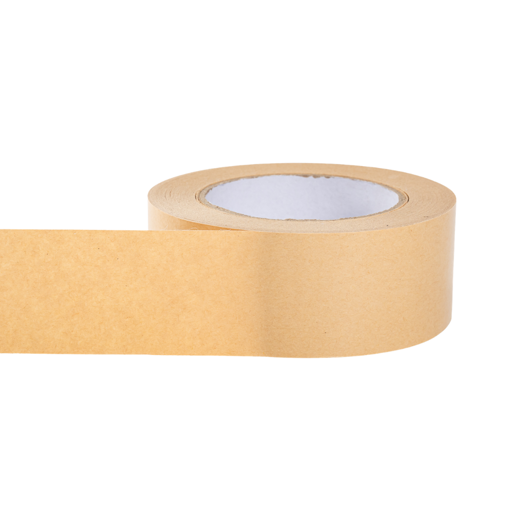 6x Papier Verpakkingstape Bruin 48mmx 50m