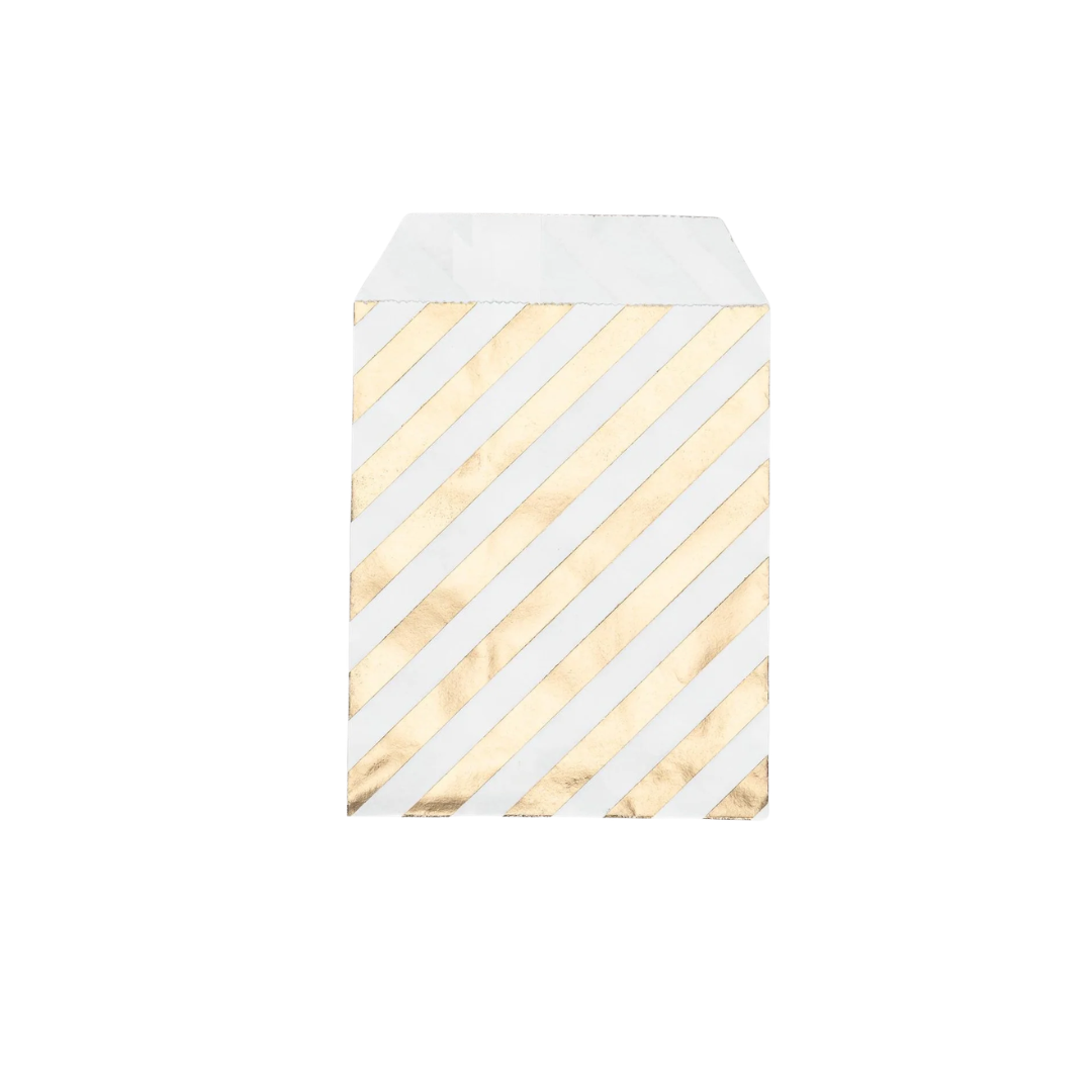 50 Stück buntes Goldpapier-Geschenkpapier im Format 10 cm x 15 cm 