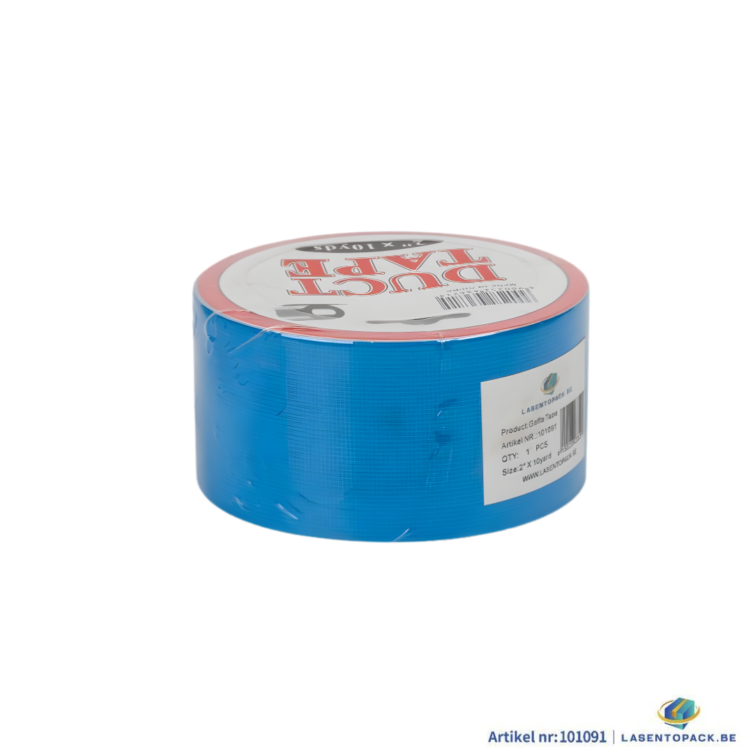 6x Duct Tape / Gaffa Tape Blauw – 5 cm x 9,1 m (2 Zoll x 10 Yards)