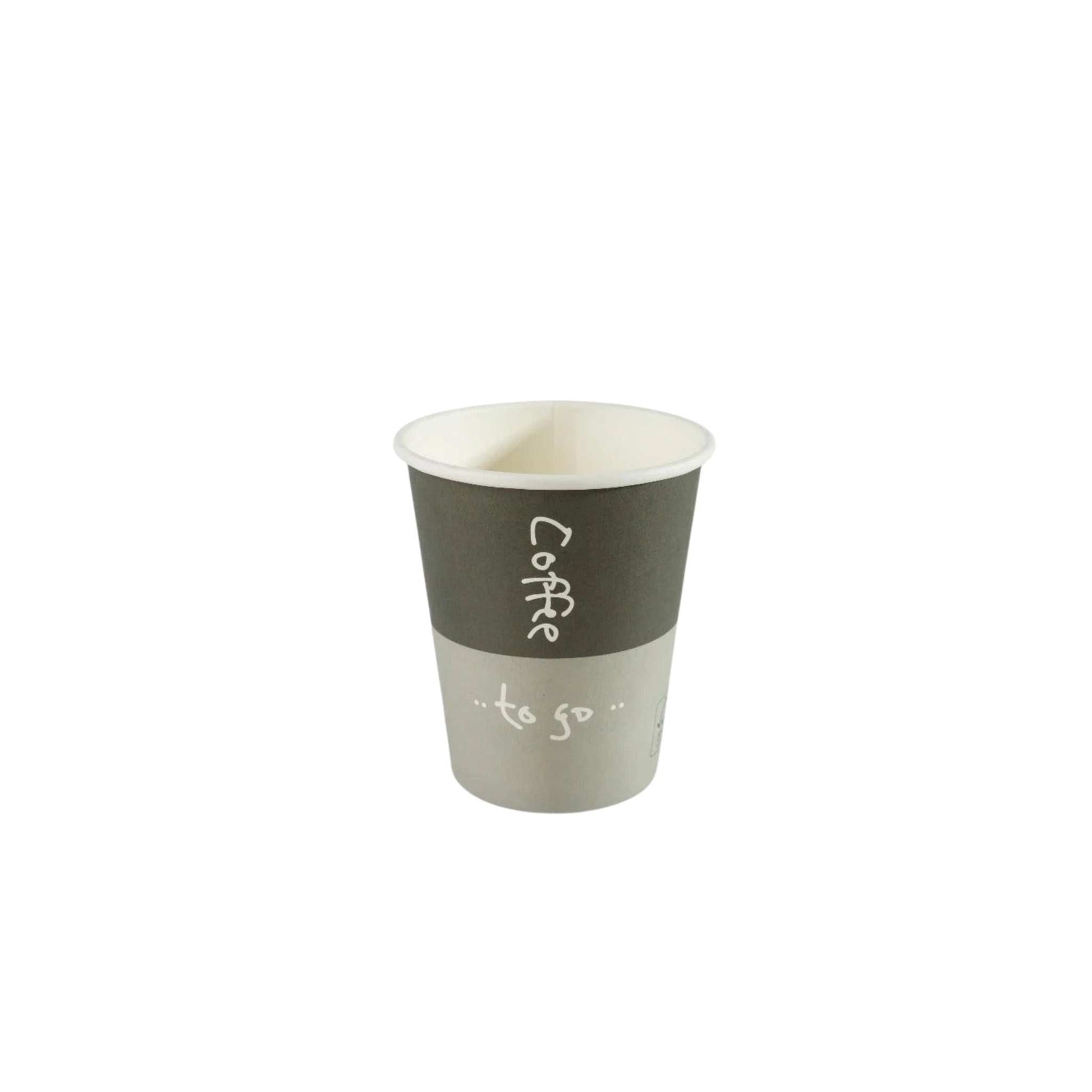 Stack of 1000 coffee to go cups 180ml 7oz for vending and takeaway, packaged in boxes and bags