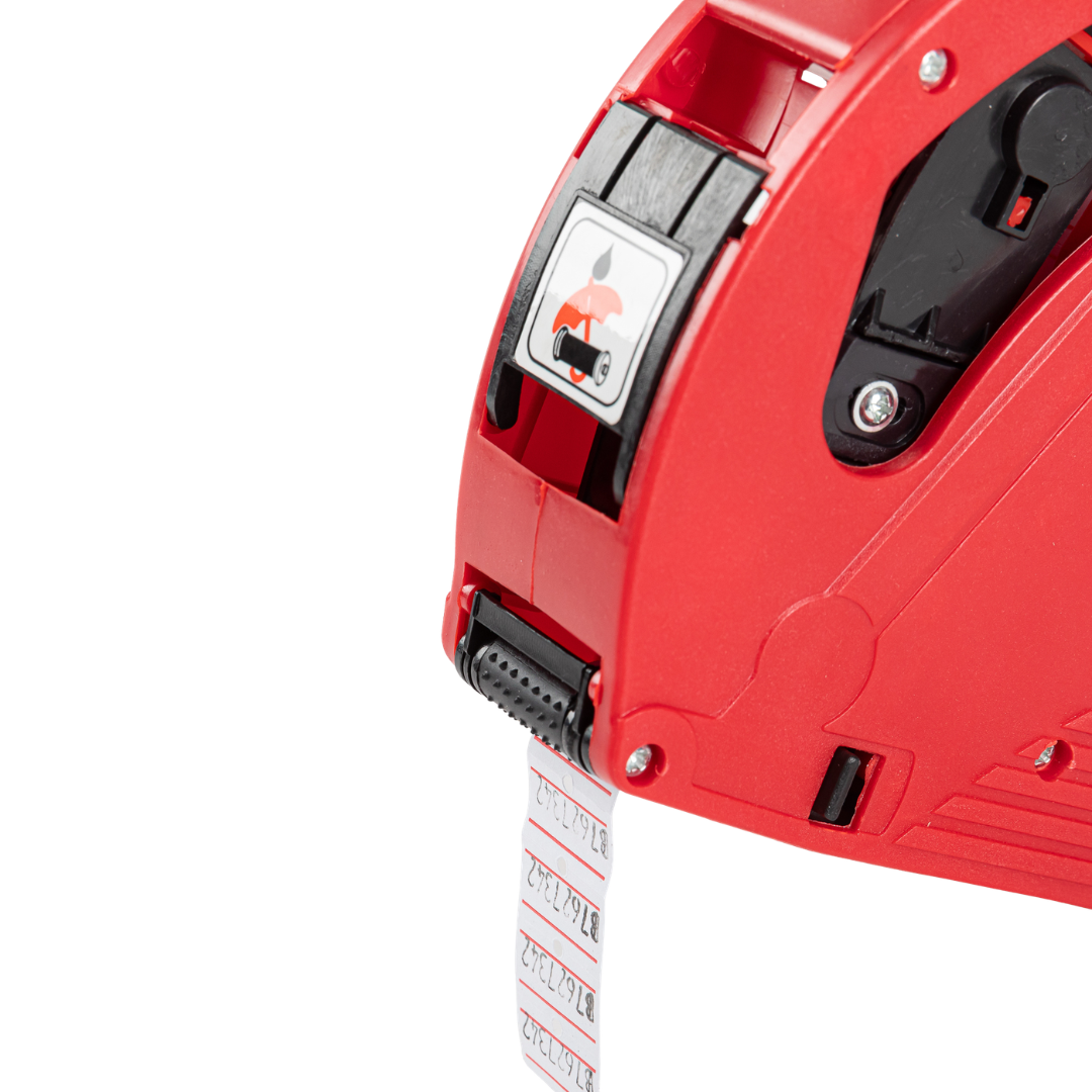 1x Prijstang MX5500 - 8 Positionen - Rot 