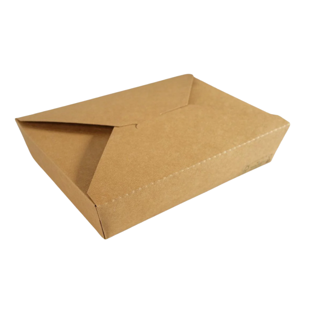 300x Oosterse Maaltijdbox 1100ml Nature Kraft en Biologisch