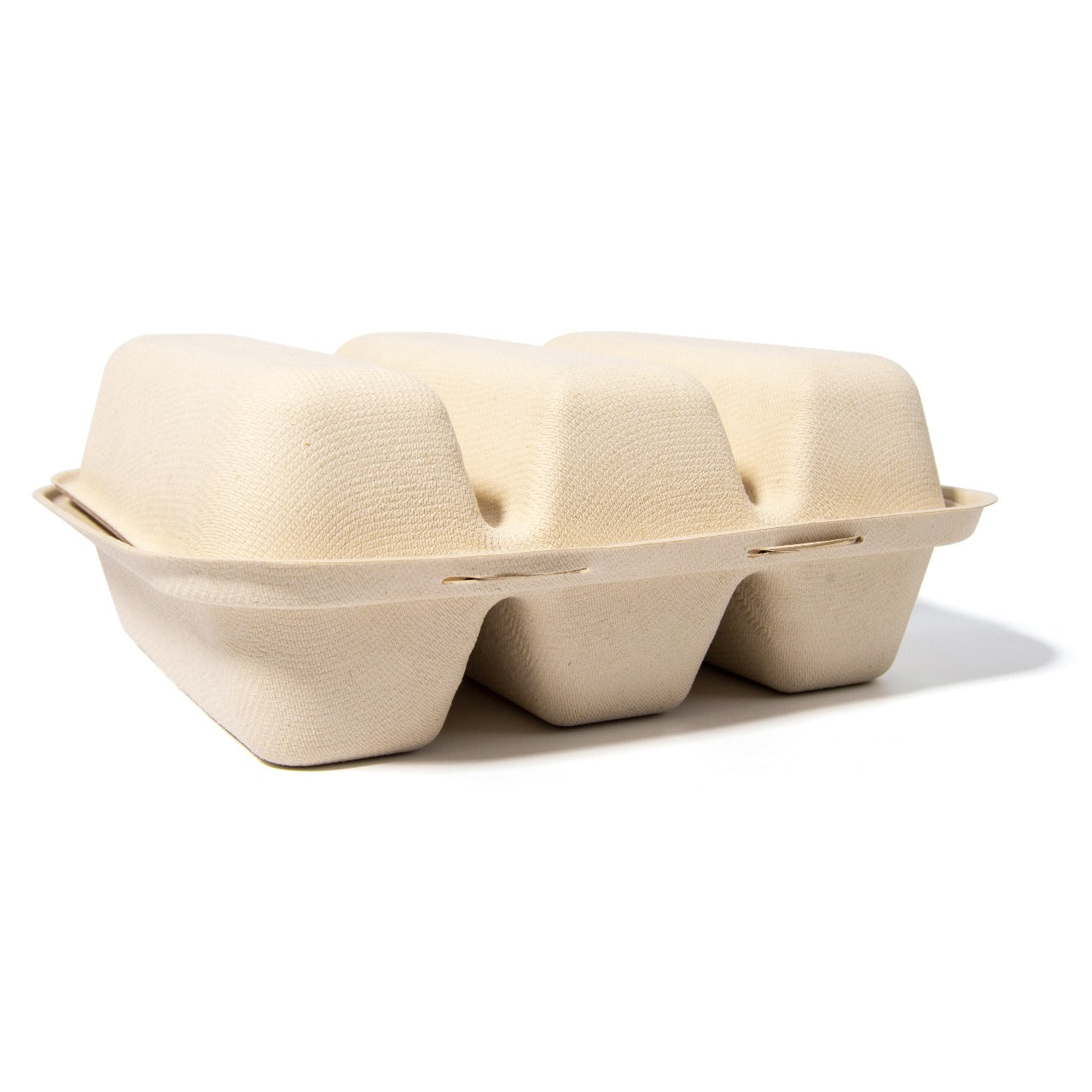 100x Taco Box voor takeaway van suikerriet (BIO) – 212mm x 183mm x 82mm
