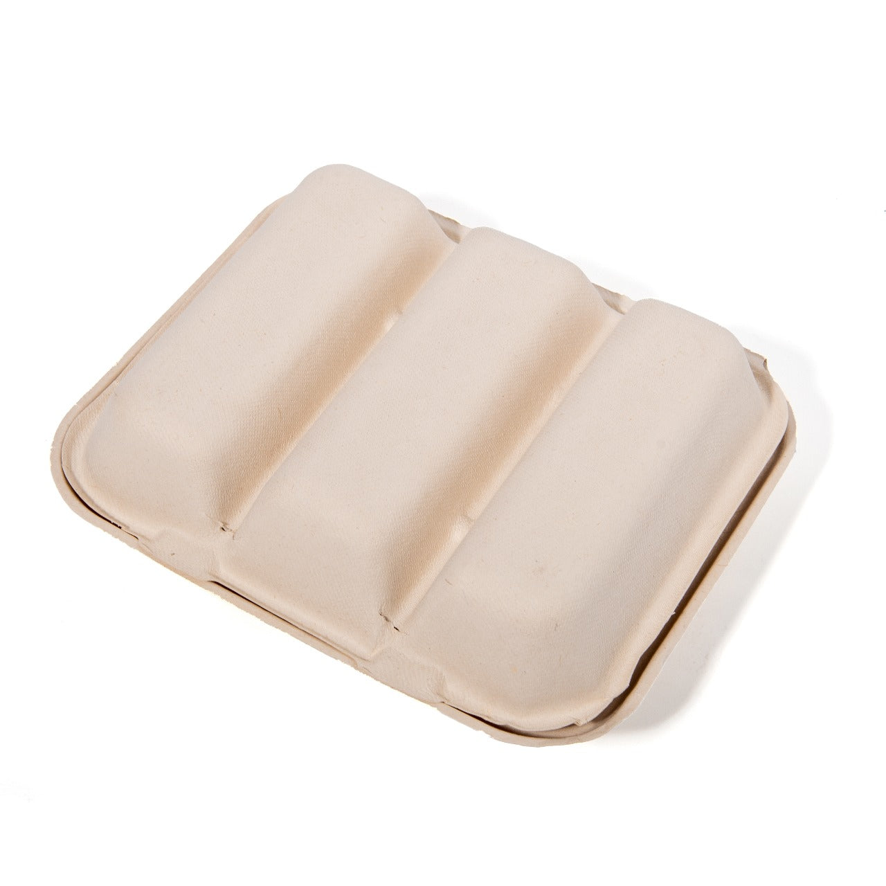 100x Taco Box voor takeaway van suikerriet (BIO) – 212mm x 183mm x 82mm
