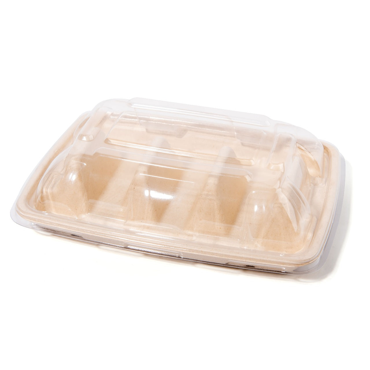100x Deksel voor Taco Tray (Lid for Taco Tray) – Geschikt voor 3 tacos – PET