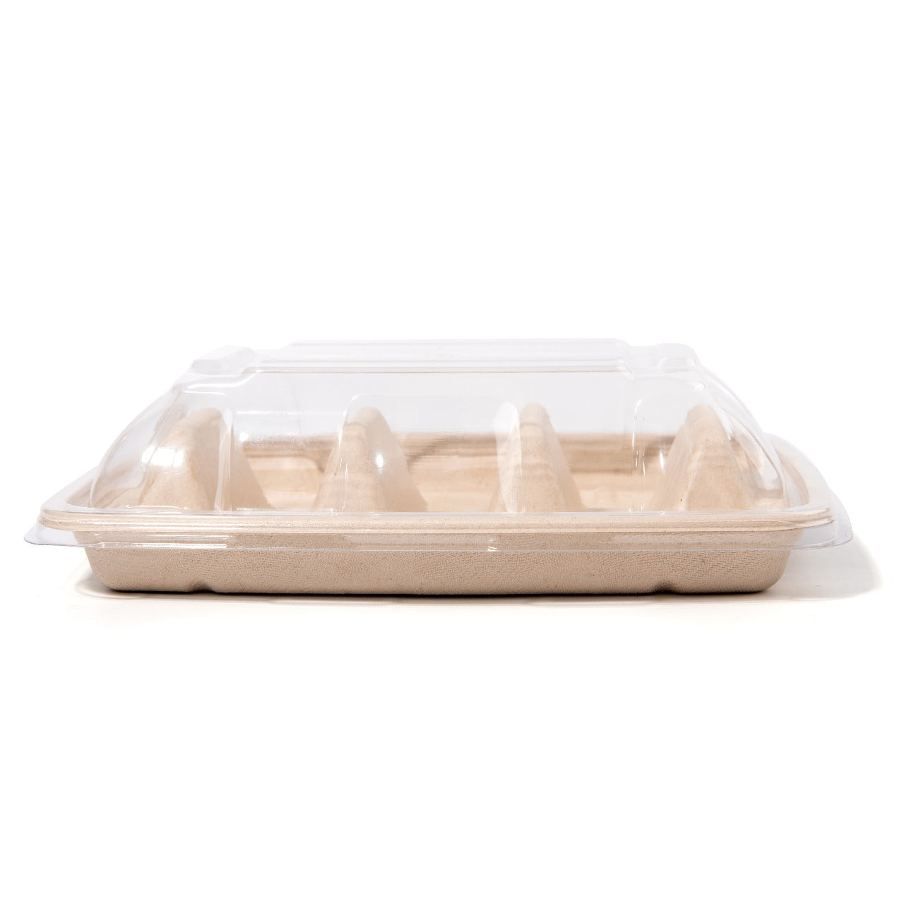 300x Deksel voor Taco Tray (Lid for Taco Tray) – Geschikt voor 3 tacos – PET