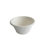 2000x Bio Sauscup van suikerriet – 2oz (60ml)  wit Bagasse