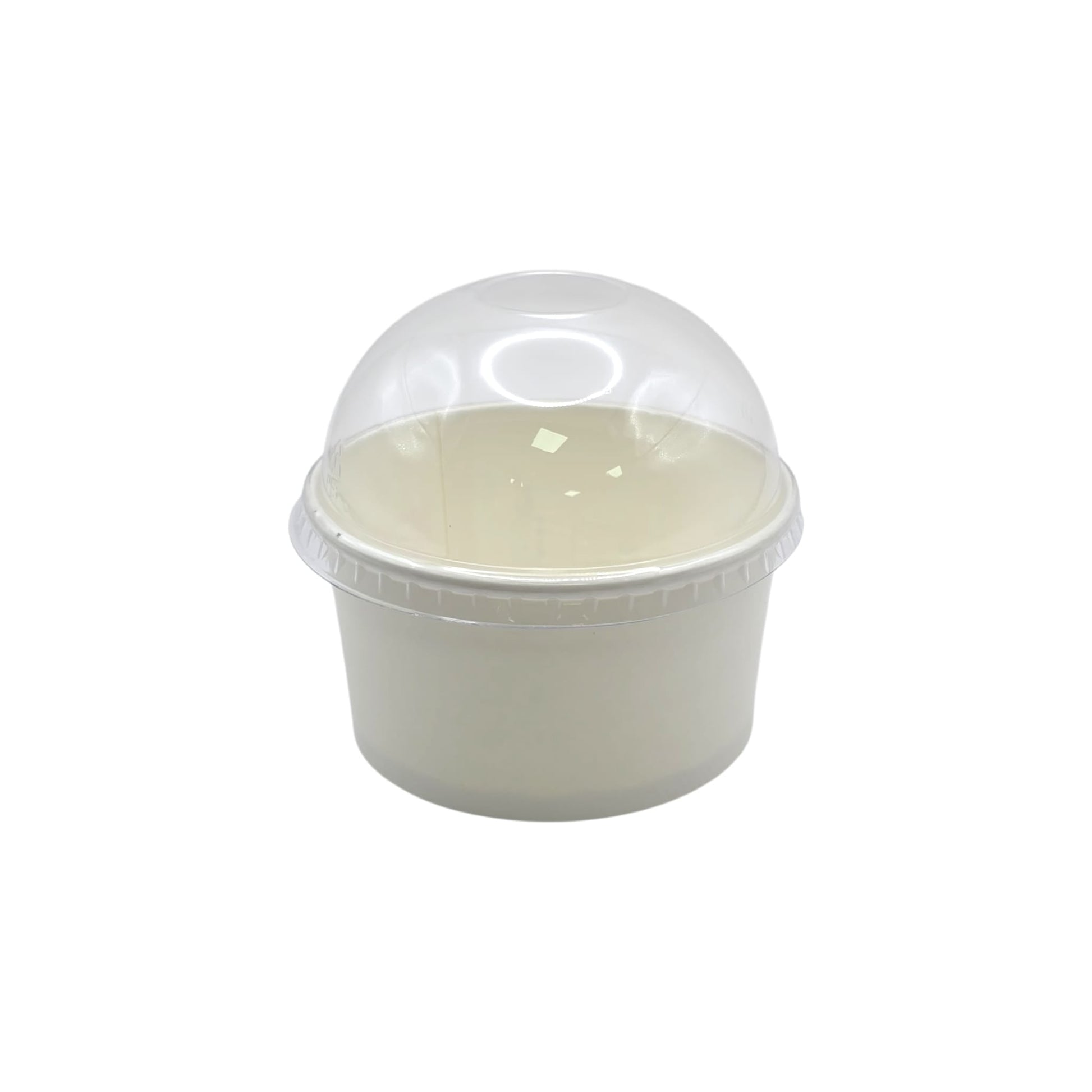 1000 transparante dome PET deksels voor 180ml ijsbekers 90mm diameter