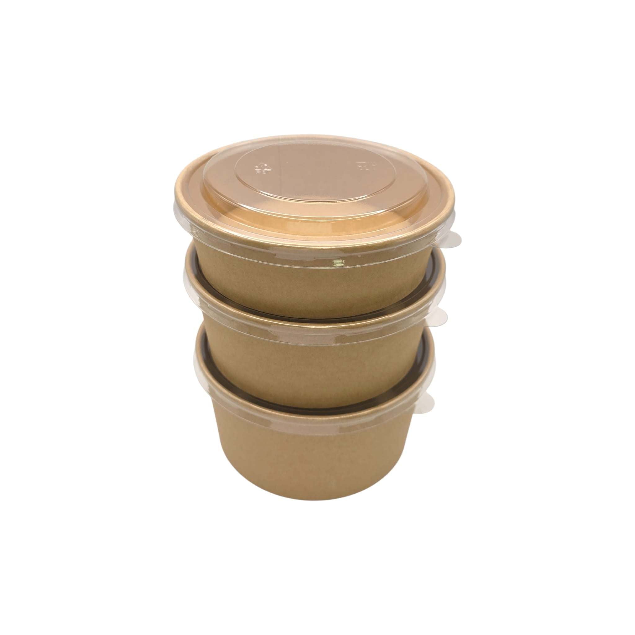 500x Soepbeker 240ml Ø98mm 8oz Kraftpapier