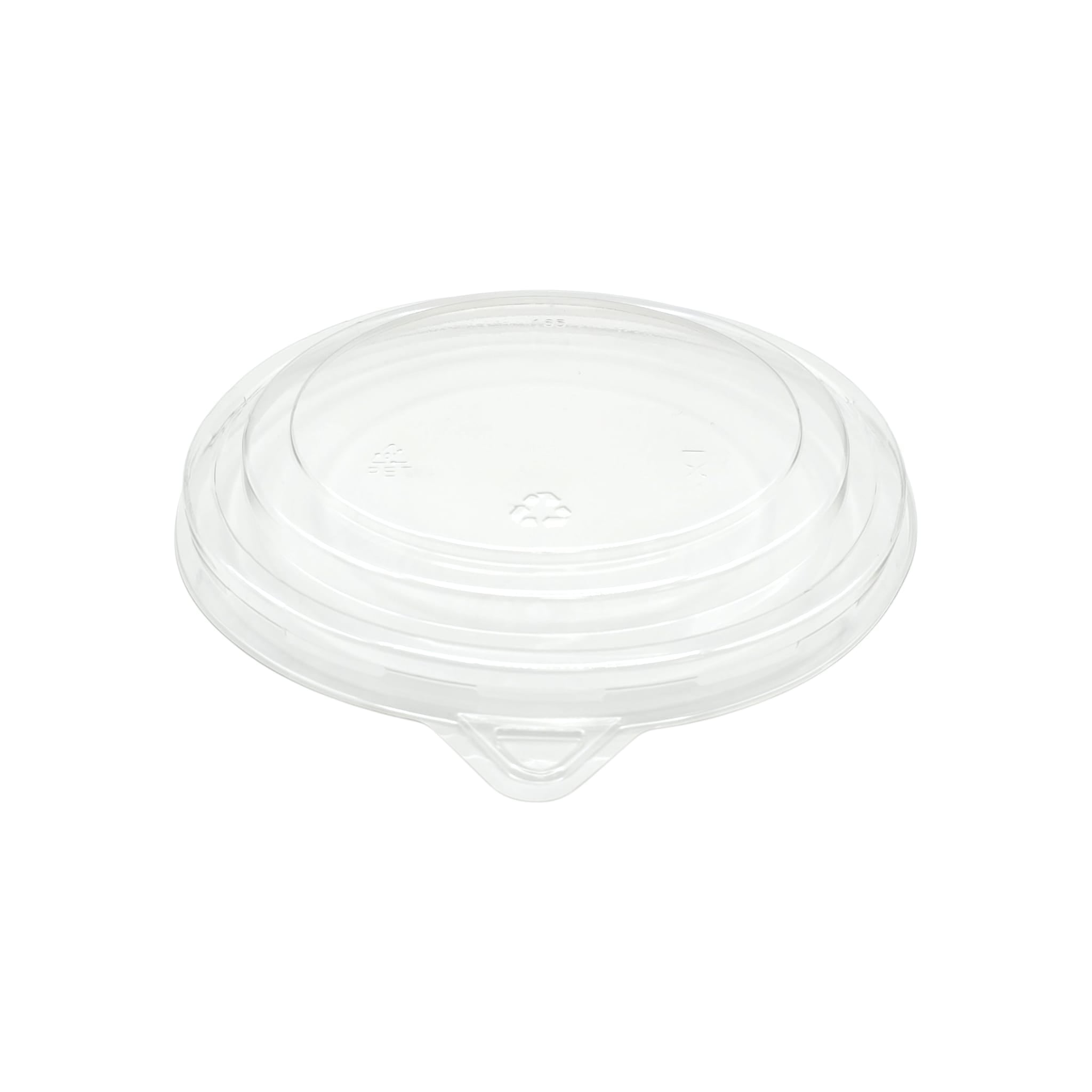 300x Deksel voor Salade/Poke Bowls 1200ml/1100ml Ø165mm Transparant PET