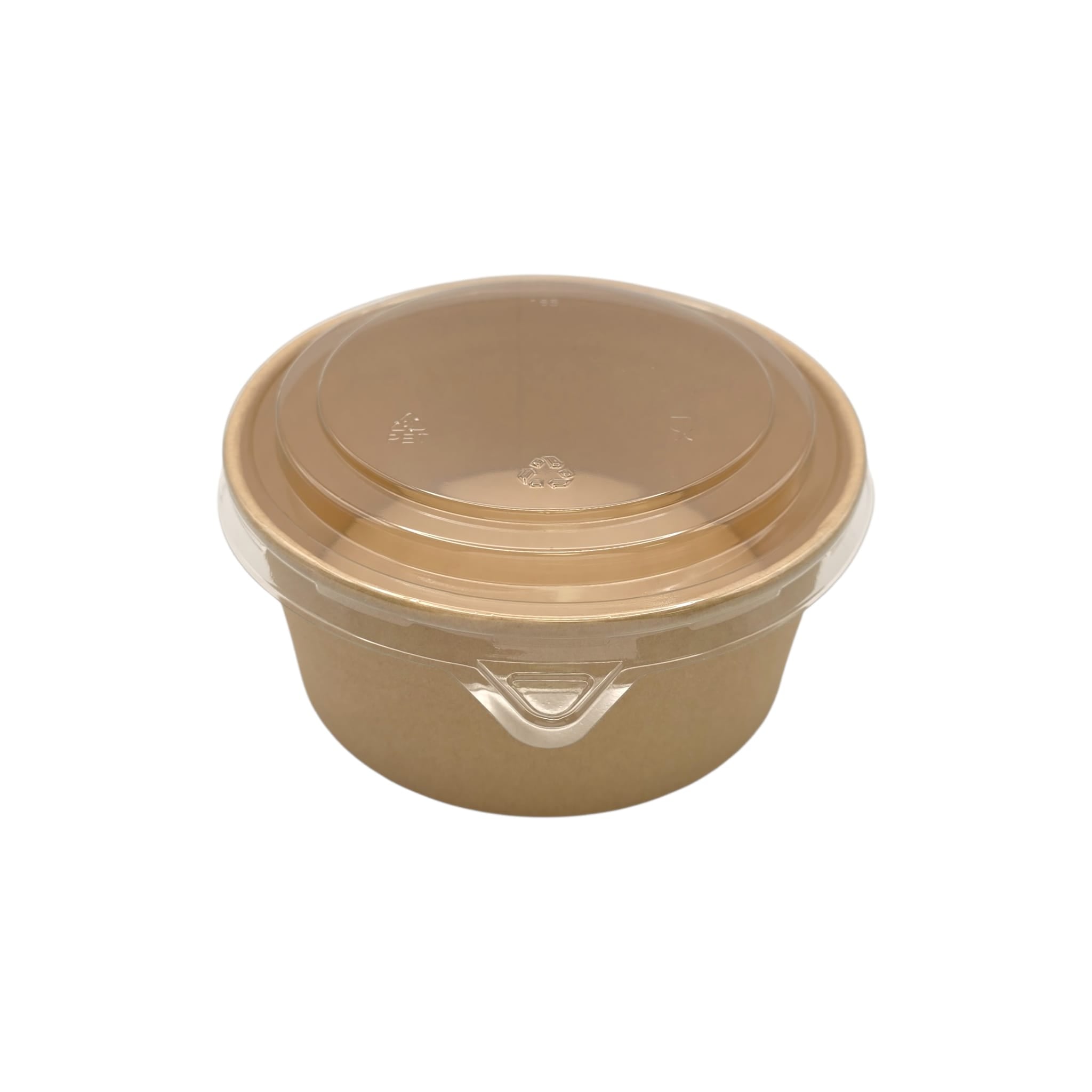 500x Soepbeker 240ml Ø98mm 8oz Kraftpapier