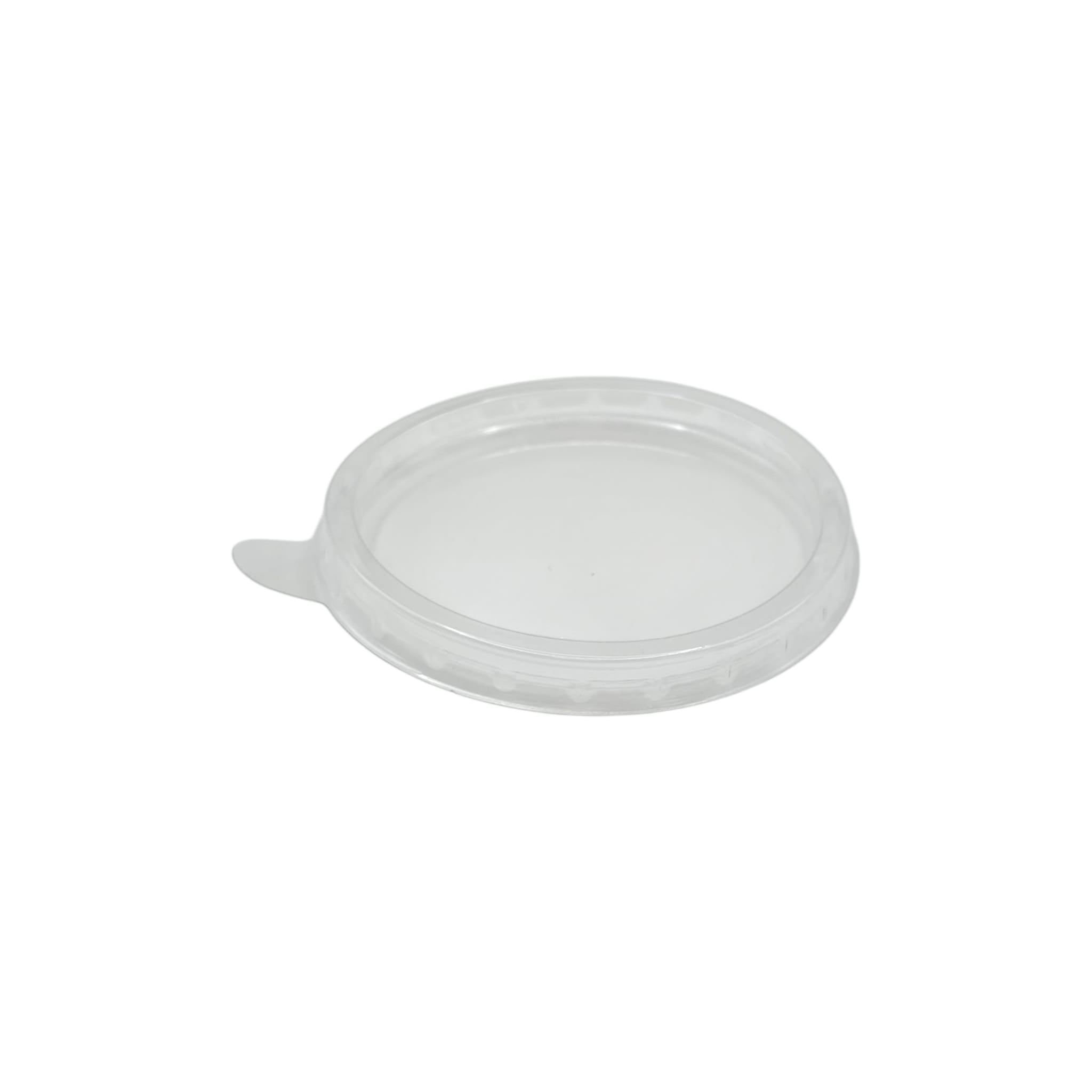 1000x Deksel Saus Cup 120ml Ø67mm Transparant PET