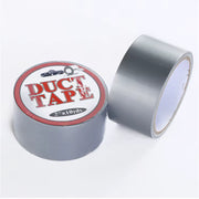 Set of 6 gray duct tape rolls, 5 cm x 9.1 m, durable gaffa tape for repairs and sealing