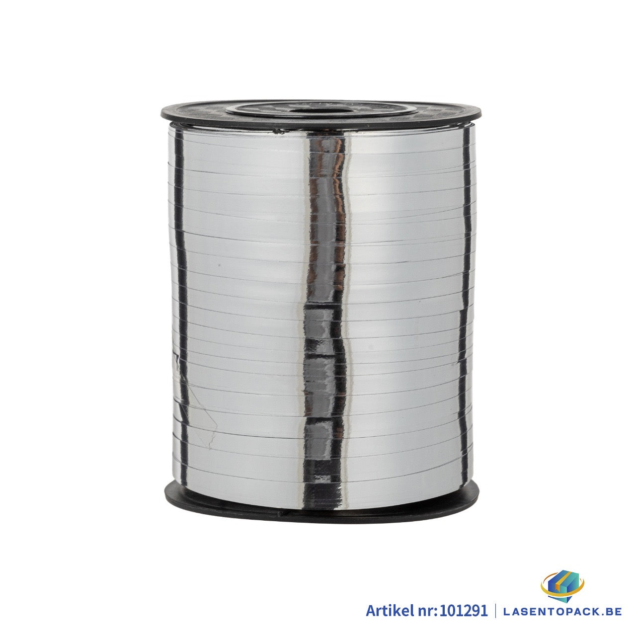 Krullint 5 mm x 500 m – Metallic Zilver