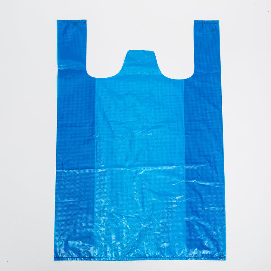 500x Hemddraagtas - 26cm x 40cm - Blauw