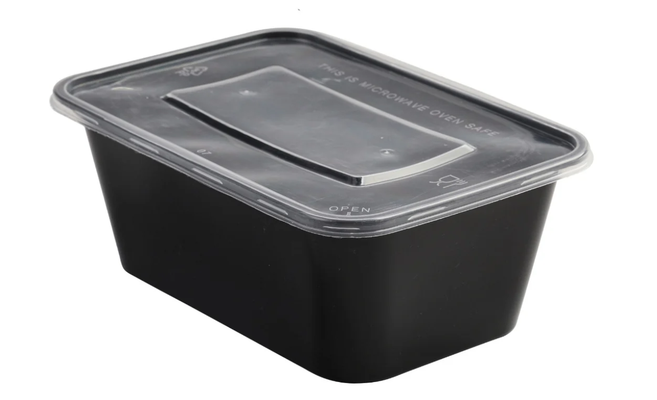 300x Deksel voor Maaltijdbak PP 1000ml – Transparant, Stevig en Lekvrij